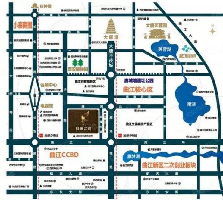 曲江二期最新规划范围